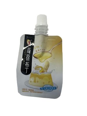 60g Poche d'emballage en forme de bouchon de petite taille personnalisée pour le jus liquide