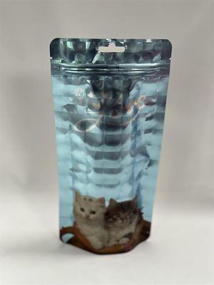 Mylar imprimé personnalisé Stand Up Pouches 500g Pet Food Bag