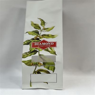 sacs de café de gousset de thermoscellage de côté de poche d'emballage de café 250g