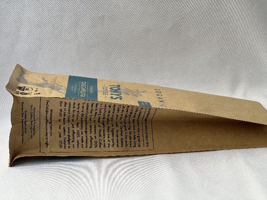 Hauts sacs de café d'emballage d'OEM de sac de café de la barrière 12oz avec la valve