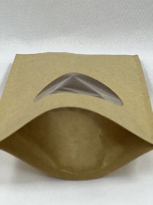 La poche de café de Brown Kraft tiennent le sac de café de l'impression offset 250g