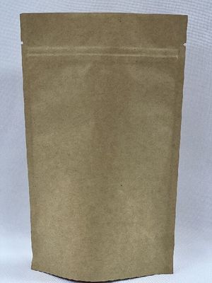 La poche de café de Brown Kraft tiennent le sac de café de l'impression offset 250g