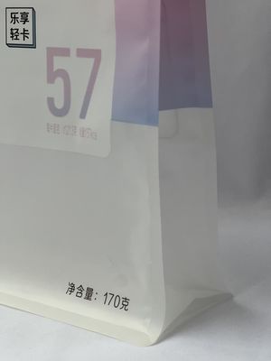 Fond plat réutilisable de sachets de papier refermables de preuve d'huile pour le pain cuit au four par pain grillé