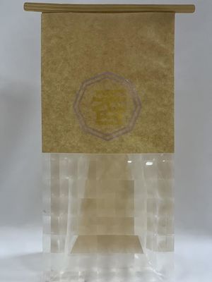 Le lien de bidon Doypack tiennent la poche de papier imprimée par clair de poche pour le pain