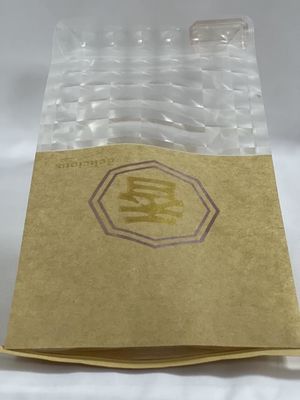 Le lien de bidon Doypack tiennent la poche de papier imprimée par clair de poche pour le pain