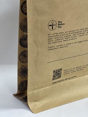 Le fond plat recyclable de BRC tiennent la catégorie comestible vide imprimée par poche