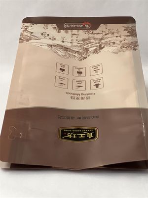 Résistance à la compression forte adaptée aux besoins du client des poches 12oz de fond plat