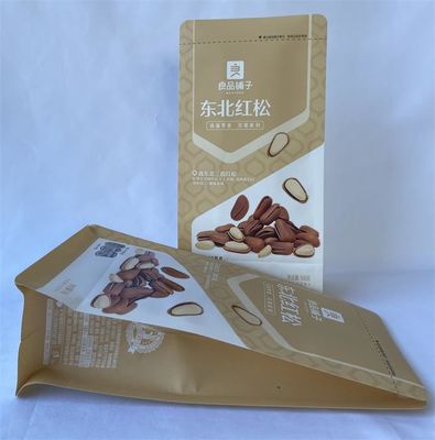 Les poches biodégradables de nourriture de papier d'aluminium Mylar en plastique tiennent des sacs de nourriture