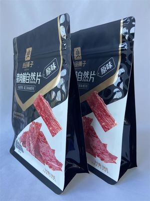 Poches matérielles d'emballage alimentaire d'ANIMAL FAMILIER poches noires étanches à l'humidité de barrière de nourriture