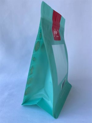 Logo fait sur commande imprimé de sachets en plastique de fond plat de Mylar pour le casse-croûte