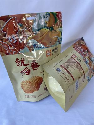 Le plastique de catégorie comestible tiennent les sacs refermables de la poche 100g kraft