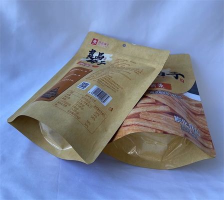 L'OEM tiennent les sachets refermables d'emballage en plastique de sachets d'emballage