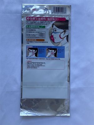 Irrégulier en plastique formé adapté aux besoins du client de poche avec l'individu collant