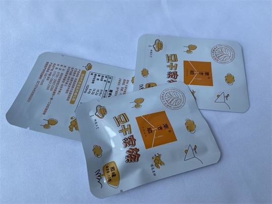 L'emballage alimentaire de papier d'aluminium met en sac le sac recyclable de casse-croûte