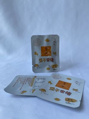 L'emballage alimentaire de papier d'aluminium met en sac le sac recyclable de casse-croûte