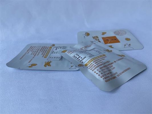 L'emballage alimentaire de papier d'aluminium met en sac le sac recyclable de casse-croûte