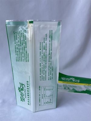 Le sac transparent d'emballage de Mylar de joint arrière tiennent les poches de nourriture