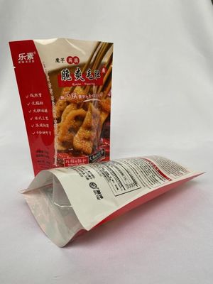 L'impression libre tiennent les sachets d'emballage BPA fait sur commande pour les fruits de mer 180g