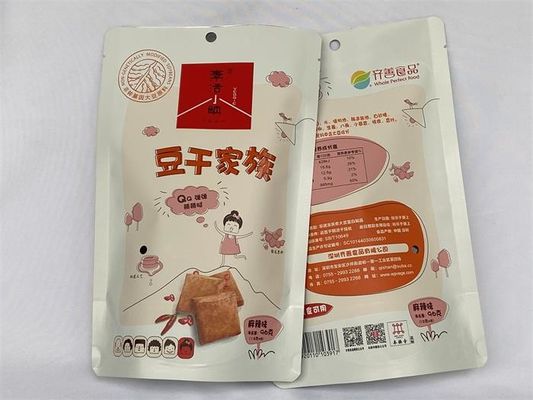Pochettes d'emballage métallisées sous vide Mylar refermables