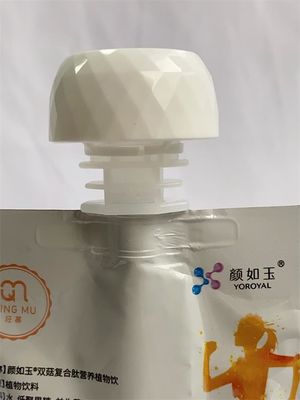 Poche faite sur commande d'emballage de bec de barrière d'impression pour le chapeau liquide de bébé de boissons
