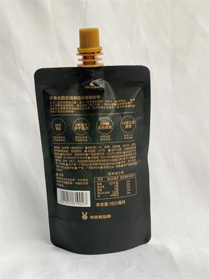 La haute barrière 125C 135C noire de sachets recyclables de bec de stérilisation