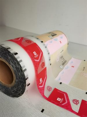 La coutume stratifiée recyclable de film de Rolls d'emballage de pp a imprimé pour le casse-croûte