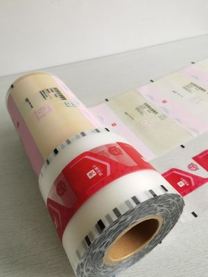 La coutume stratifiée recyclable de film de Rolls d'emballage de pp a imprimé pour le casse-croûte