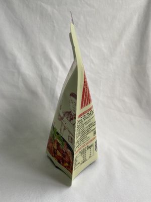 L'emballage en plastique de papier d'aluminium met en sac la certification HACPP de soudure à chaud de poche