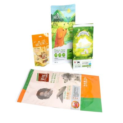 L'emballage alimentaire extérieur de lustre met en sac les poches refermables matérielles de nourriture de VMPET