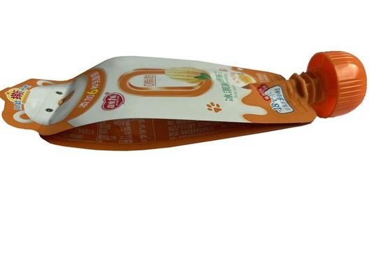 Support adapté aux besoins du client de matériel d'ANIMAL FAMILIER de poche d'emballage de bec vers le haut de sac de bec