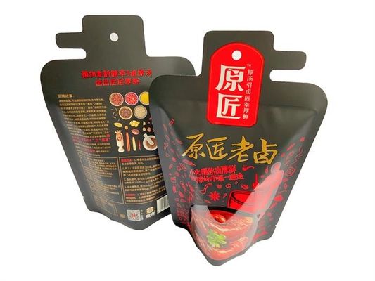 Metalised CPP a formé le certificat de empaquetage d'OIN de poches de viande de la poche 200g