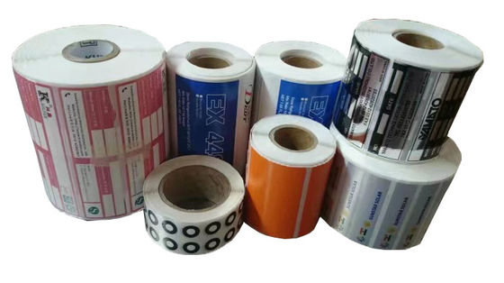 Autocollants faits sur commande de finition UV de paquet de laser d'autocollants amicaux de label de Co