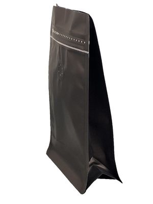 5 à 10 jours délai de livraison Matte Flat bottom pouch avec fermeture à glissière pour l'emballage du café