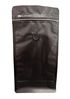 Sacoche à four à fermeture à glissière imperméable à l'eau personnalisée pour emballage de café