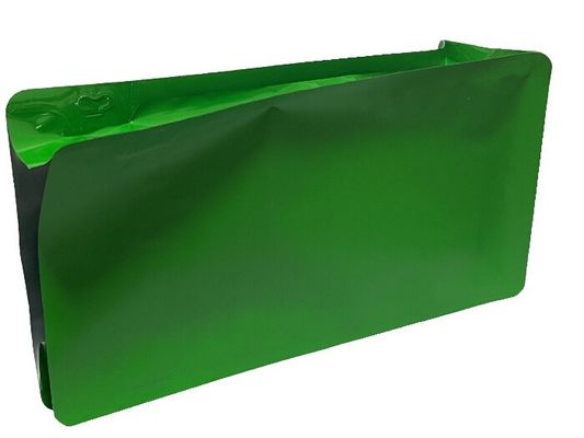 Sac d'emballage de café personnalisé avec vanne de fond plate et impression UV
