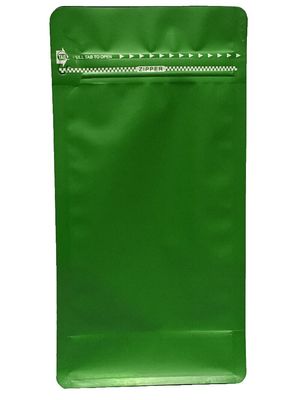 Sac d'emballage de café personnalisé avec vanne de fond plate et impression UV