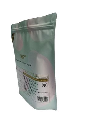 Sacs à sacs debout résistant à l'humidité avec fermeture à glissière pour produits sanitaires