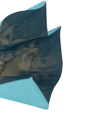 Sac d'emballage alimentaire métallisé à fond quadrilatéral personnalisable