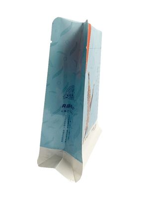 Stratification sèche en plastique de papier de sachets de fond plat du sac 90g pour les poissons secs
