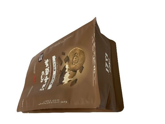 Foil d'aluminium Poches à fond plat Mat durable pour les biscuits