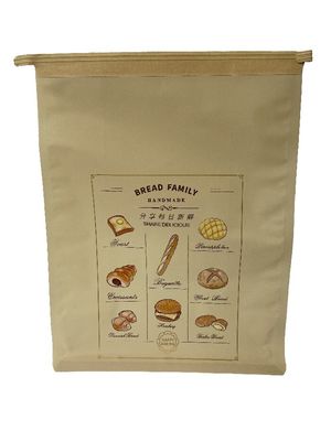 Lamination sèche à fond plat sur mesure douce avec cravate en fer blanc pour le pain