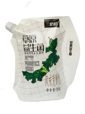 Poche de détergent liquide imprimé