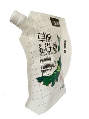 Poche de détergent liquide imprimé
