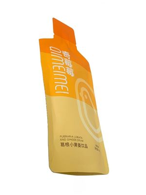 Emballage personnalisé en forme de poche de qualité alimentaire pour 30g à 150g de liquide