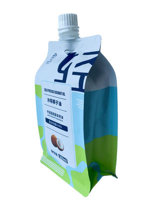 Sacoche d'emballage à bouchon personnalisée pour le lait d'une capacité de 30 g à 1 kg