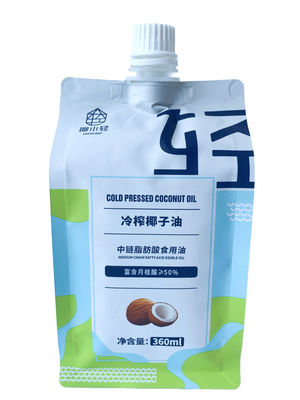 Sacoche d'emballage à bouchon personnalisée pour le lait d'une capacité de 30 g à 1 kg