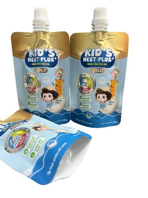 Sacs à poche à bec personnalisés avec PET/AL/NY/RCPP pour emballage liquide