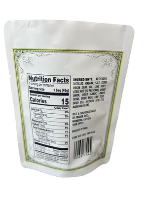Des sacs d'emballage alimentaire écologique personnalisés en vernis mat 10 g -2 kg