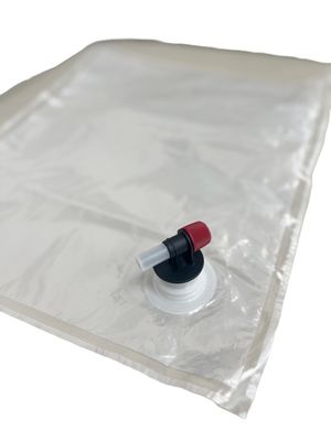 Sac BIB en boîte d'emballage liquide avec capuchon personnalisé pour le jus liquide et le lait