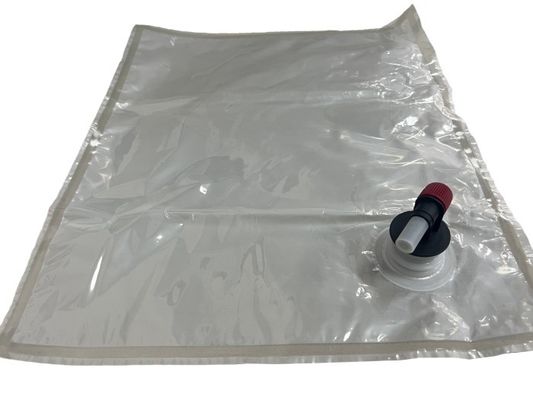 Sac BIB en boîte d'emballage liquide avec capuchon personnalisé pour le jus liquide et le lait